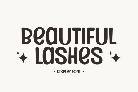 Beautiful Lashes Font: A Playful Touch for Business Branding
