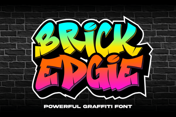 Brick Edgie Font: Bold Typography for Street-Inspired Editorial Design