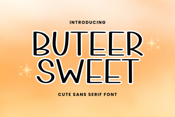 Buteer Sweet Font: A Handwritten Charm for Creative Projects