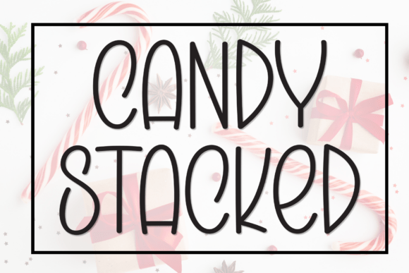 Candy Stacked Font for Professional and Playful Branding