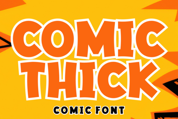 Comic Thick Font for a Whimsical Brand Boost