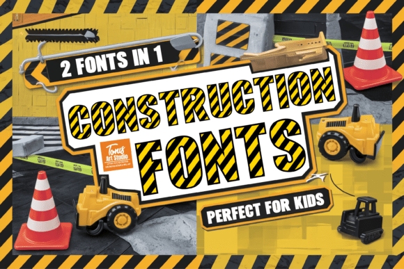 Construction Bundle Font: Bold Typography for Creative Makers
