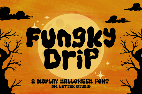 Fungky Drip Font Adds Spooky Flair to Halloween Web Design