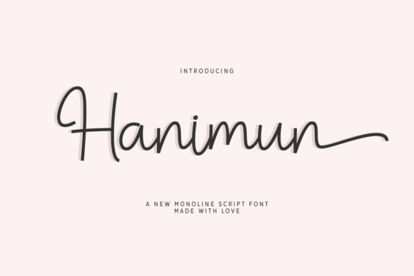 Hanimun Font: A Delicate Script for Professional Branding
