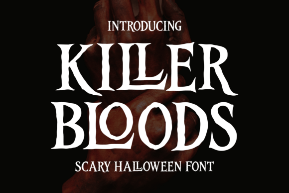 Killer Bloods Font by Dreamink 7ntypes: A Gothic Typeface for Bold Creators