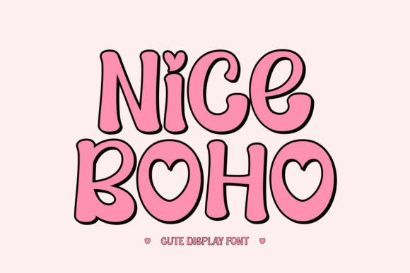 Nice Boho Display Font for Editorial Design