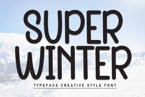 Super Winter Font: A Versatile Script for Creative Designs