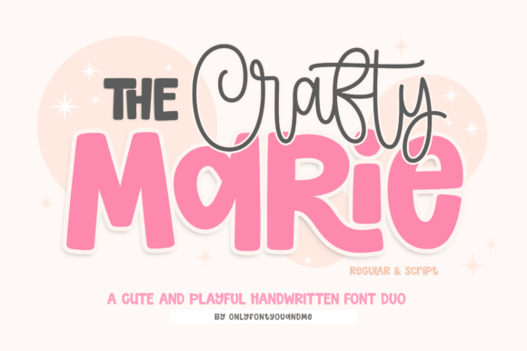 The Crafty Marie: A Font Duo That Elevates Your Brand's Visual Story
